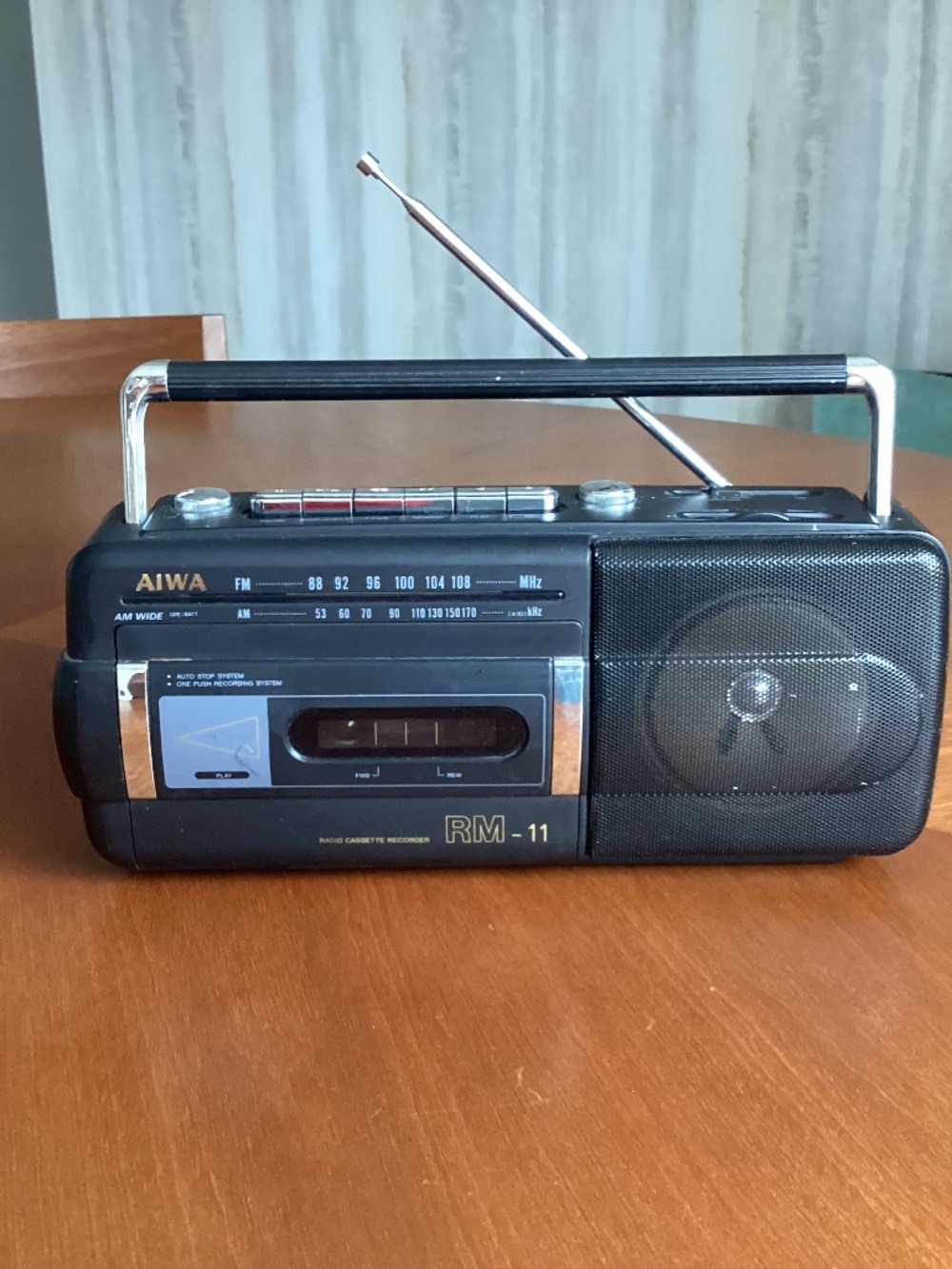 AIWA Portable AM/FM Radio Cassette Recorder